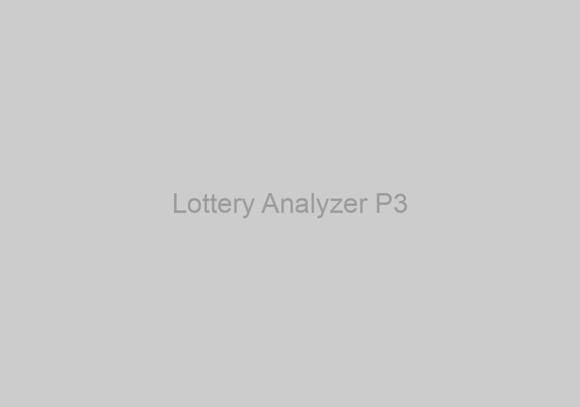 Lottery Analyzer P3